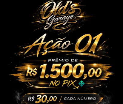 Old´s garage - Ação 01 old´s garage premio de 1500 no pix!!!
