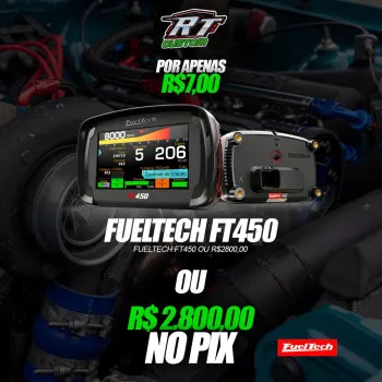 Fueltech ft450 ou 2.8k no pix