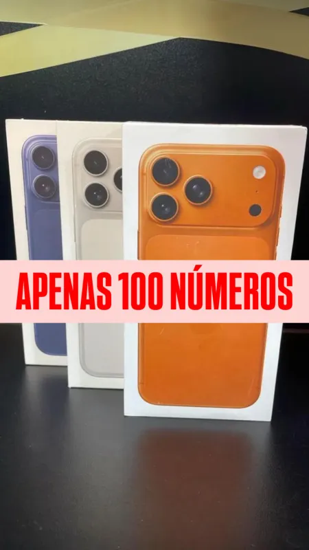 Juts Imports - 19ª iphone 17 promax 256 ou 8k (fechou, sorteia)