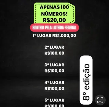 Milão no pix mais 100,00 do 2º ao 5º