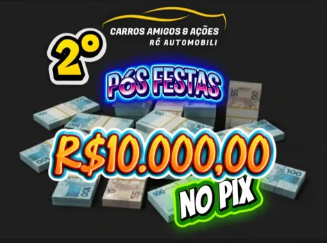 Rcautomobili - (2°) ganhou, levou r$10.000,00 no pix