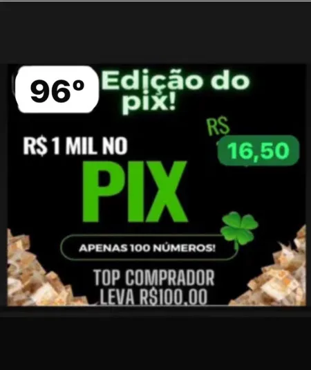 Edição 96 do pix de milão