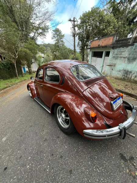 3ª rifinha valendo 30 números do fusca 1974 marron