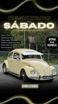 Fusca 1974 placa preta ou 15 mil