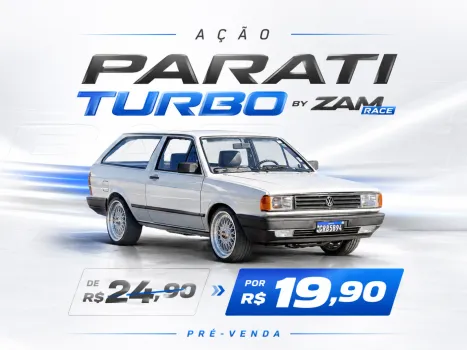 Zam Race Prêmios - Parati placa preta turbo by zam race