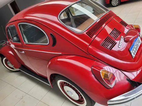 MARCOS ALBERTO DE OLIVEIRA - Fusca 1977 vermelho 1300 banco em couro caramelo