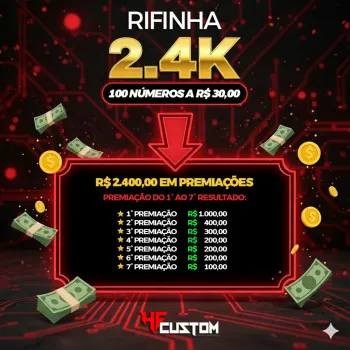 hfcustom - 3.095° rifinha valendo r$ 2.400,00 no pix