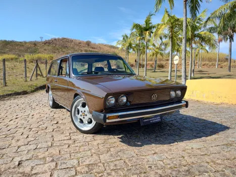 Vw variant ii 1979 - marrom asteca 112.000km