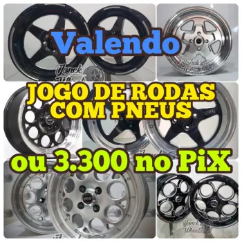 Adriano Rifas - Jogo de rodas com pneus ou pix de 3.300 .