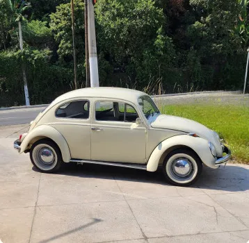 105° ação fusca 1972 branco lótus