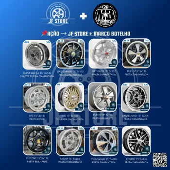 Jogo de roda aro 15 - ganhador escolhe