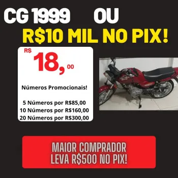 10 mil no pix ou titan 1999 único dono