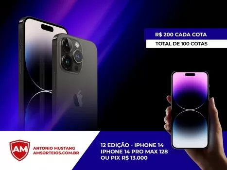 12? edi??o iphone 14 pro max ou pix de 13.000,00