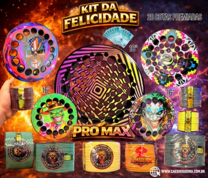 CÃES DE GUERRA - Ação 003 kit da mega ultra felicidade