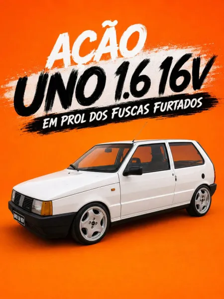 Motor Classic Customs - Açao uno 1.6 16v em prol dos fuscas furtados