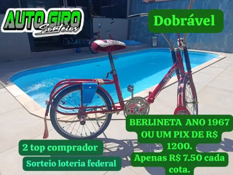 GIOVANI LUIZ DITTBENER - Berlineta ano 1967. ou pix de r$ 1200.00