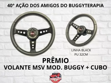 40° ação buggyterapia - volante buggy