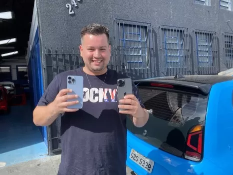 14 mil no pix ou 2 iphone 13 pro max 128gb