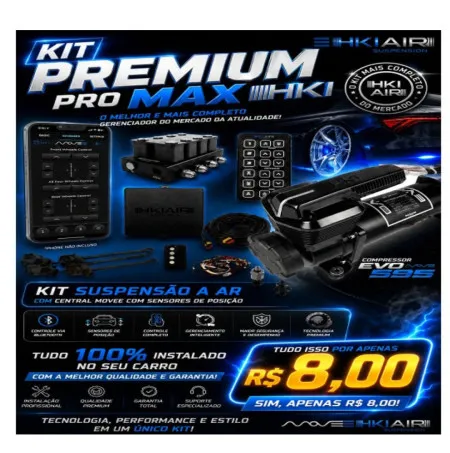 Leko Brito - Kit suspensão a ar premium pro max hki