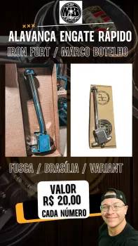 Lavanca engate rápido marco botelho iron fort