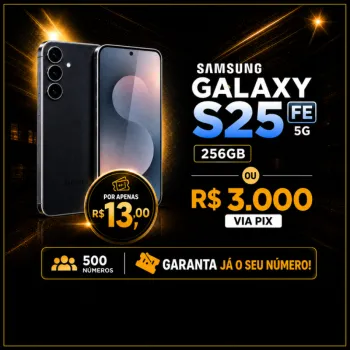 Reloy Realiza - Ligeirinha da reloy galaxy s25 fe 256gb ou 3k