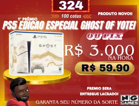 ngimport - Ação 324 ps5 edição especial ghost of yotei