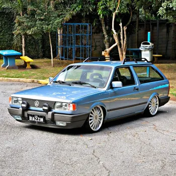 Studio Biazzim garage - 107° ação parati surf 1995 azul havai ou 25k