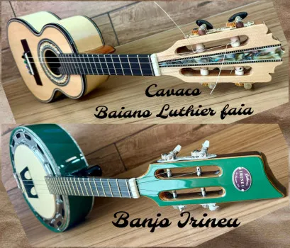 Rifas do Nicolau - Ação 642: cavaco, banjo ou kit cavaco e banjo