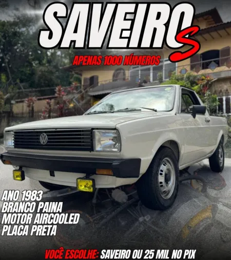 Valendo 19 números da saveiro