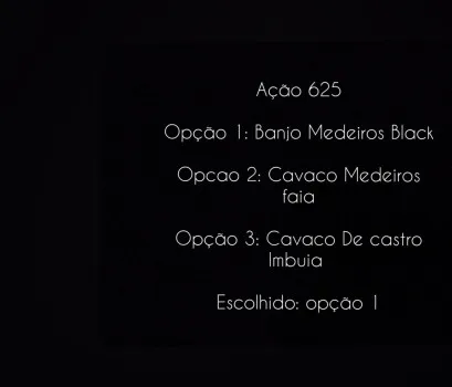 Rifas do Nicolau - Ação 625=banjo medeiros black ou cavaco faia/imbui