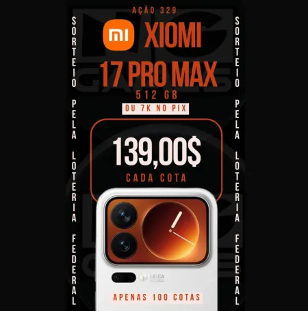 NG GAMES ACÕES - Ação329 fim de ano xiaomi pro max 512gb/pix r$ 7 k
