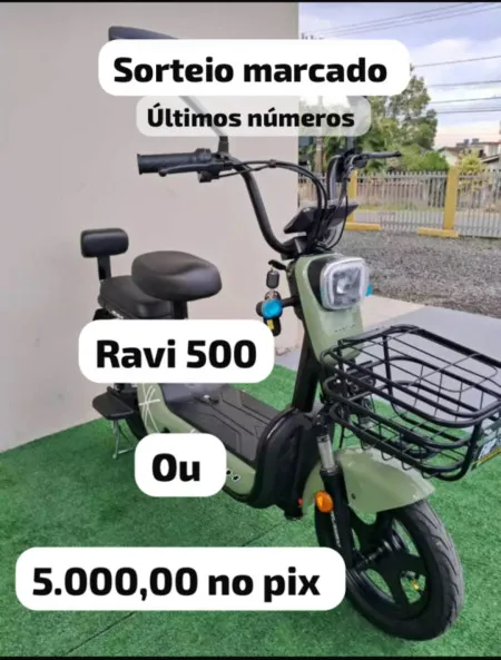Ravi 500 ou 5 mil no pix