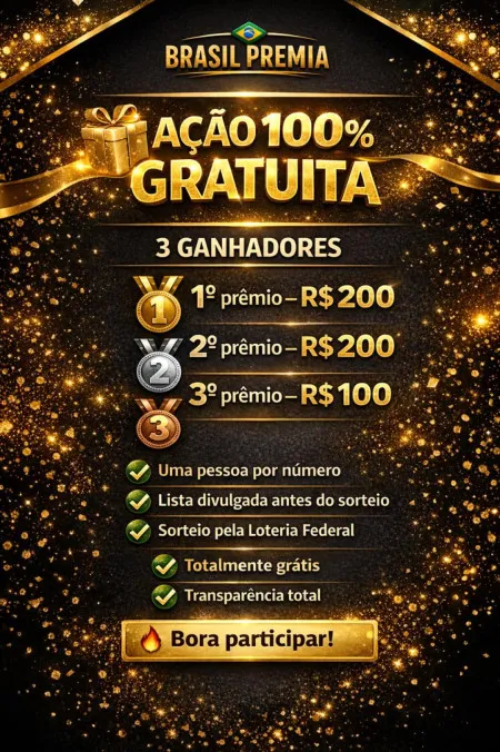 BRASIL PREMIA - Ação gratuita inauguração