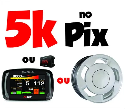 Ft 450 + wd nano 2 ou 5k no pix ou orbital aro 18