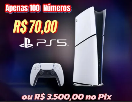 1° super rifinha playstation 5 ou 3.5 k no pix