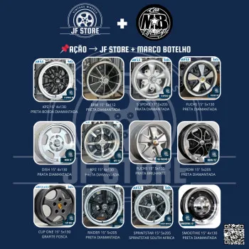 Jogo de roda aro 15 - ganhador escolhe