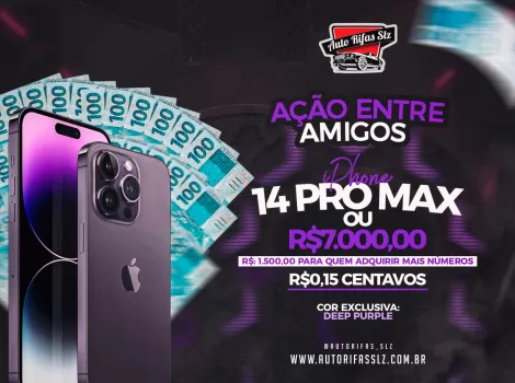 Iphone 14 pro max ou r$: 7.000,00