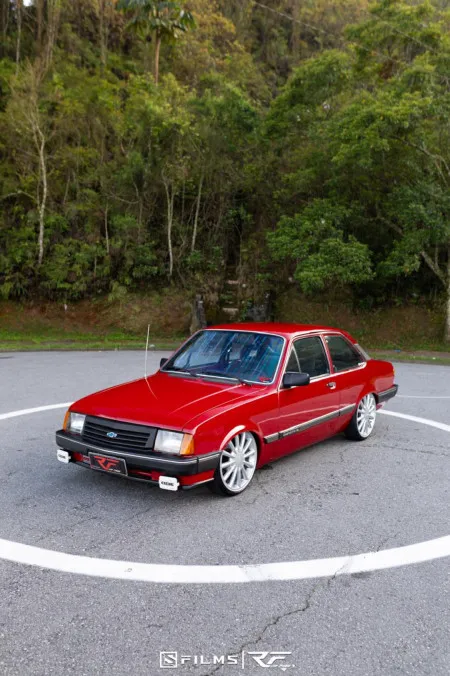 Chevette sl 1987 vermelho bonanza ou 28k