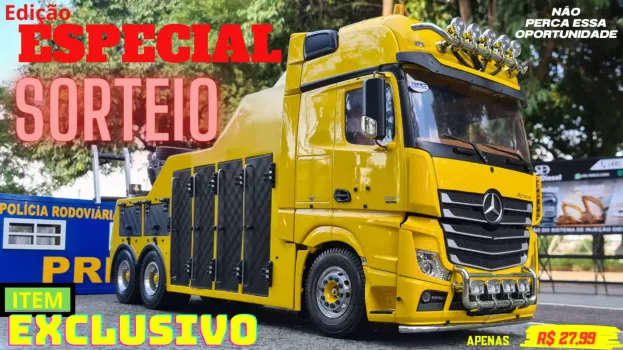 RFC Miniaturas - Guincho mercedes actros