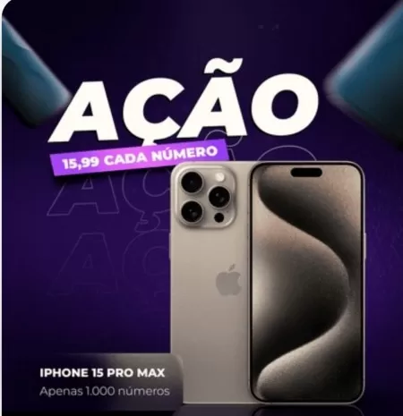 Iphone 15 pro max ou 10k