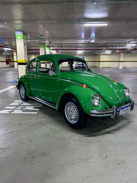 Meu novo carro antigo - 45° ação fuscão 74 verde místico