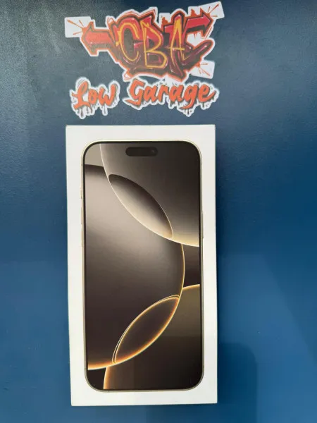 CBA Low Garage - Iphone 16 pro max ou 5000 no pix