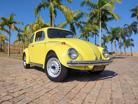 Vw 1300l 77 amarelo java placa preta ou 25k no pix