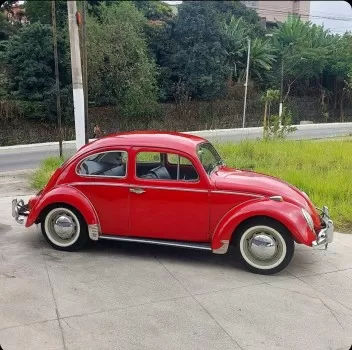 91° ação fusca 1970 vermelho cereja