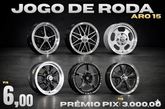 Garage Ragway - #376 jogo de roda aro 15