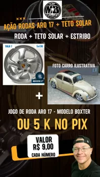 Roda aro 17 / teto solar ragway + estribo