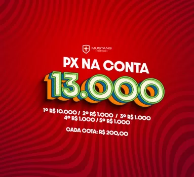 3? edi??o pix 13.000,00 mil