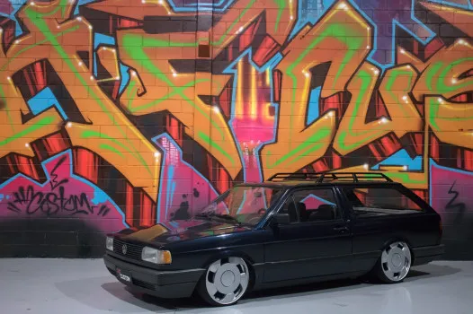 hfcustom - Parati gl 1995 azul nobre ou 38k