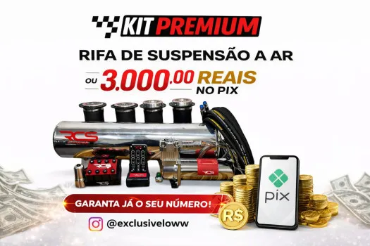 Exclusive low - Kit suspensão a ar ou 3k no pix