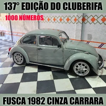 ClubeRifa - 137° ação fusca 1982 cinza carrara